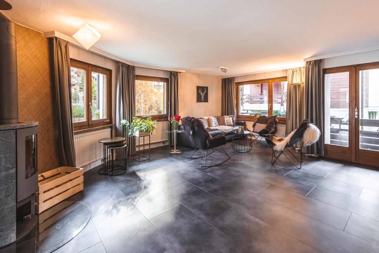 Central & Elegant Apartments,Partially With Fireplace, By Zermatt Rental מראה חיצוני תמונה